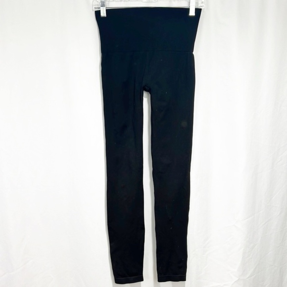 Spanx Takes Off Seamless Shaping Black Leggings size XL